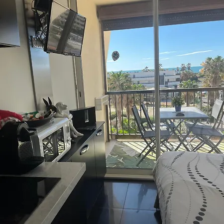 Bagatelle Naturiste Heliopolis Clim Ascenseur Vue Parking Prive Agde