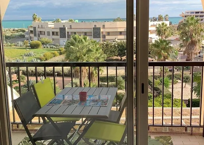 아파트 Bagatelle Naturiste Heliopolis Clim Ascenseur Vue Parking Prive